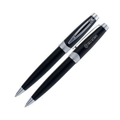 Caneta Crown Picasso Silver Esferográfica Personalizada Com Logotipo