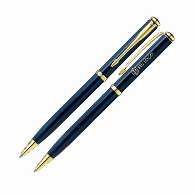 Caneta Crown Sigma Esferográfica Personalizada Com Logotipo