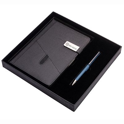 Kit Crown NFC (Caderno + Caneta de sua escolha + Box)