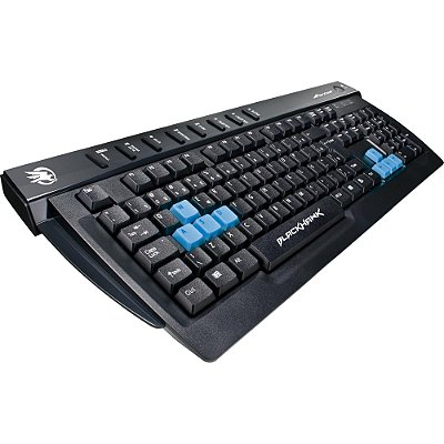 Teclado Gamer Fortrek Multimídia USB Black Hawk