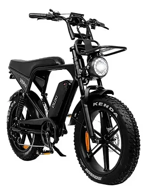 Bicicleta Elétrica V8 Fat Bike 750 Watts 48v Bateria Lítio