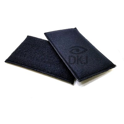 Kit com 3 unidades de feltro 16x11 cm para aplicador de verniz