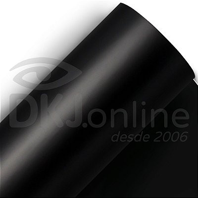 Aplikcar - Vinil adesivo automotivo fosco preto 122 cm de largura - Aplike