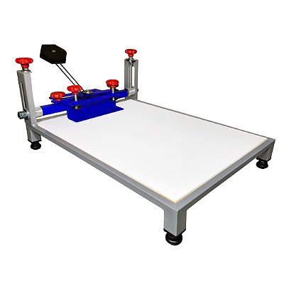 Impressora serigráfica plana compacta manual para silk screen