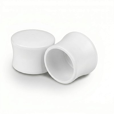Ponteira de plástico 7/8" (23 mm) para banner, pacote com 100 unidades