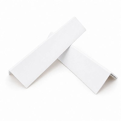 Cantoneira de proteção uso hospitalar 40x40 mm white fita dupla face