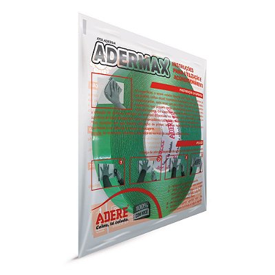 Adermax XT - Fita dupla face de massa acrílica transparente 15mm x 20 mts com 0,8 mm