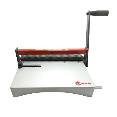 Espiramatic A4 - encadernadora manual espiral para até 400 folhas