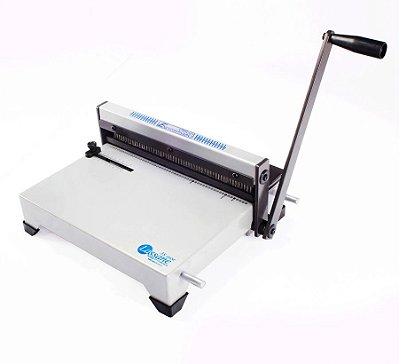 Espiramatic ofício - encadernadora manual com espiral até 400 folhas