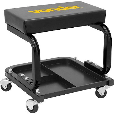 Banqueta Para Oficina Mecânica Com Bandeija Vonder