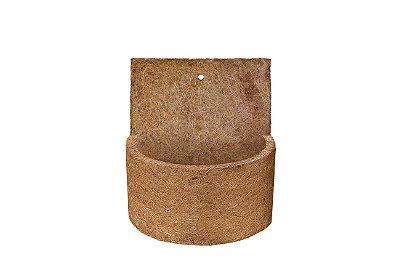 Vaso de parede xaxim em fibra de coco para samambaias tamanho P