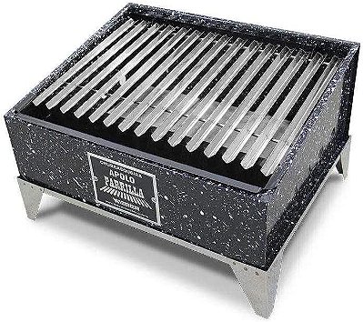 Churrasqueira Apolo Mini Estilo Argentino Esmaltada