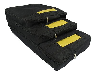 PORTA SACOLAS PARA LOJAS E SUPERMERCADOS TRÊS MEDIDAS - PRETA