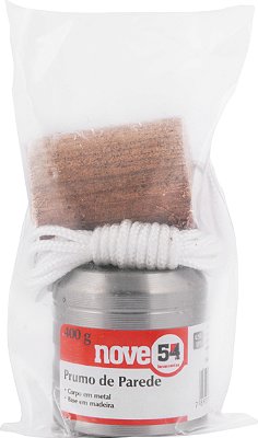 PRUMO DE PAREDE METAL 400 G 954