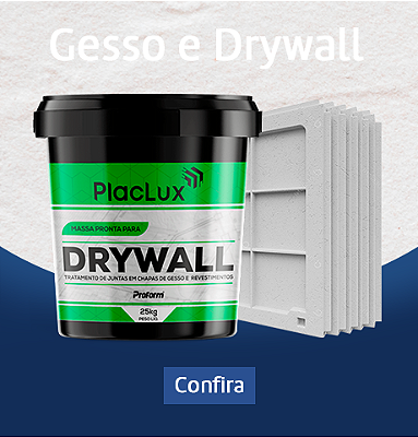 Gesso e Drywall | Confira