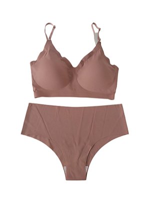 Conjunto sutiã e calcinha - ROSÊ