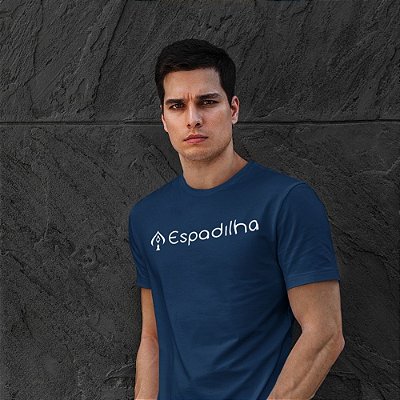T-Shirt - Espadilha - Azul Marinho