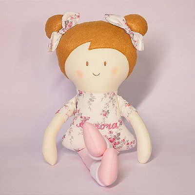 Boneca de pano Serelepe personalizada