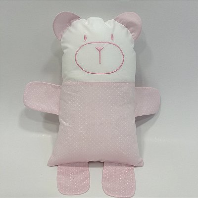 Soninho bebê urso rosa