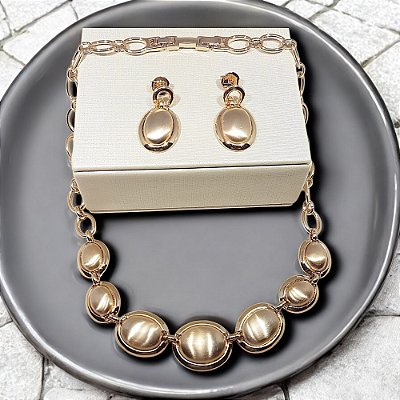 Conjunto Ouro Fosco