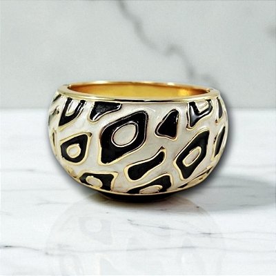 Bracelete Esmaltado Anne White