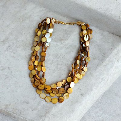 Colar Paraty Caramelo