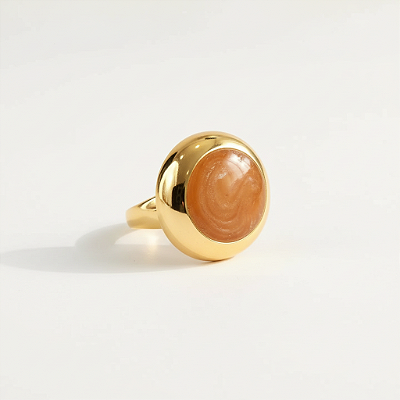 Anel Martina Caramelo