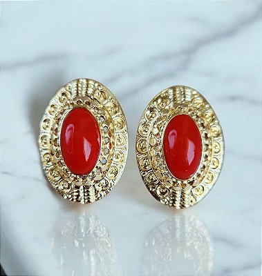 Brinco Carena Vermelho