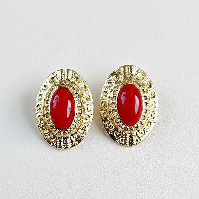 Brinco Carena Vermelho