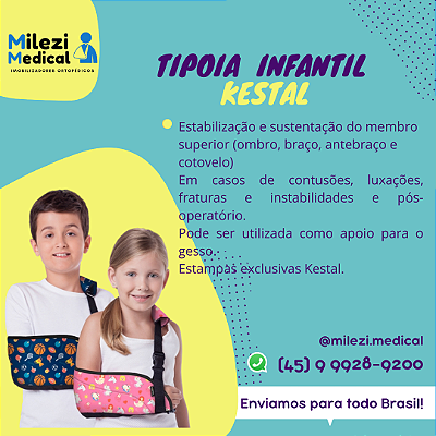 Tipoia Velpeau ou Canadense Infantil