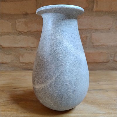 Vaso Decorativo Em Pedra Sabão (22 x 12 cm)