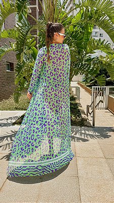 SAÍDA LONGA ONÇA VERDE LAVANDA