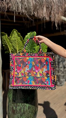 BOLSA ARARA VERMELHA