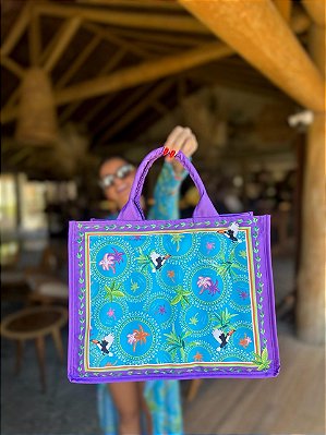 BOLSA TUCANO COQUEIRO LISTRAS
