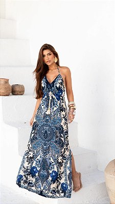 VESTIDO MARBELLA AZUL