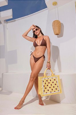 BIQUÍNI IBIZA - MARROM