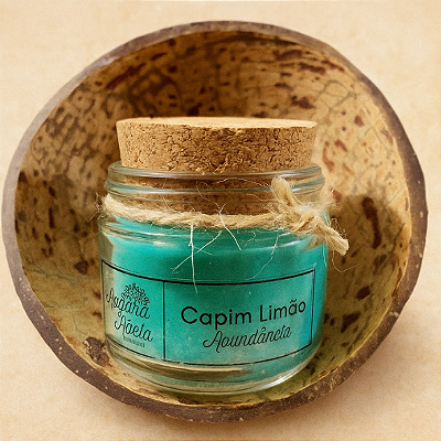 Vela Aromática Capim-limão