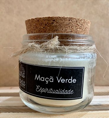 Vela Aromática Maçã Verde