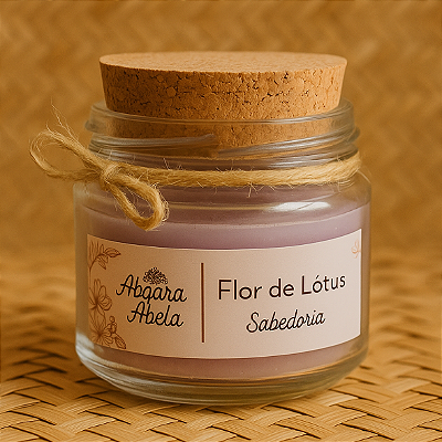 Vela Aromática Flor de Lótus