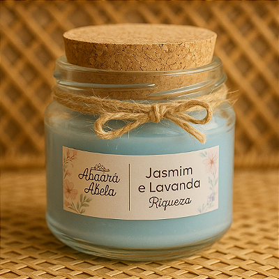 Vela Aromática Jasmim e Gengibre