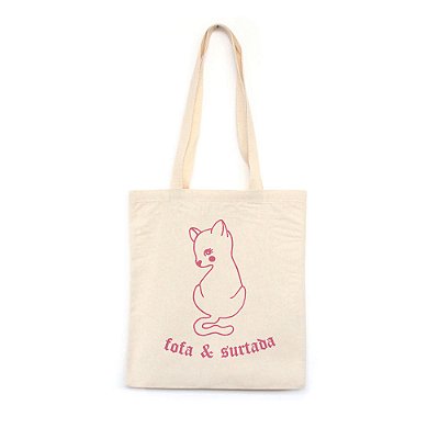 Fofa & Surtada #cestabasica - Bolsa de Lona