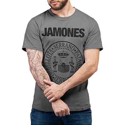 Jamones - Camiseta Basicona Unissex