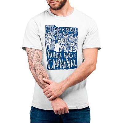 Bloco Charanga do França - 2020 - Camiseta Basicona Unissex