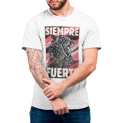 Siempre Fuerte #cestabasica - Camiseta Basicona Unissex