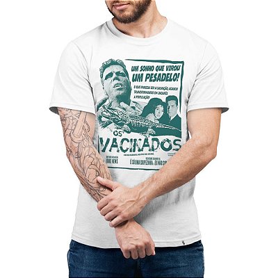 Os Vacinados - Camiseta Basicona Unissex