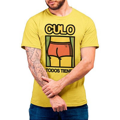 Culo Todos Tienen - Camiseta Basicona Unissex