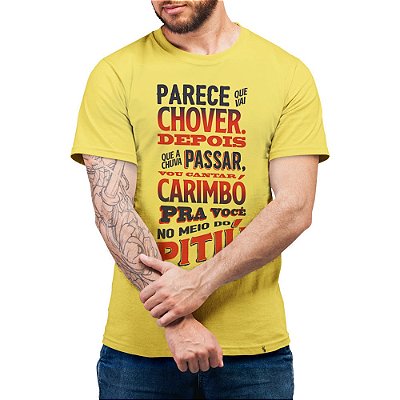 No Meio do Pitiú - Camiseta Basicona Unissex