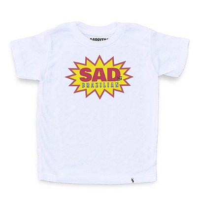 Sad and Brazilian - Camiseta Clássica Infantil