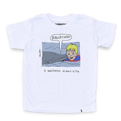 O Golfinho Marxista - Camiseta Clássica Infantil