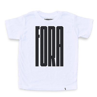 Fora - Camiseta Clássica Infantil